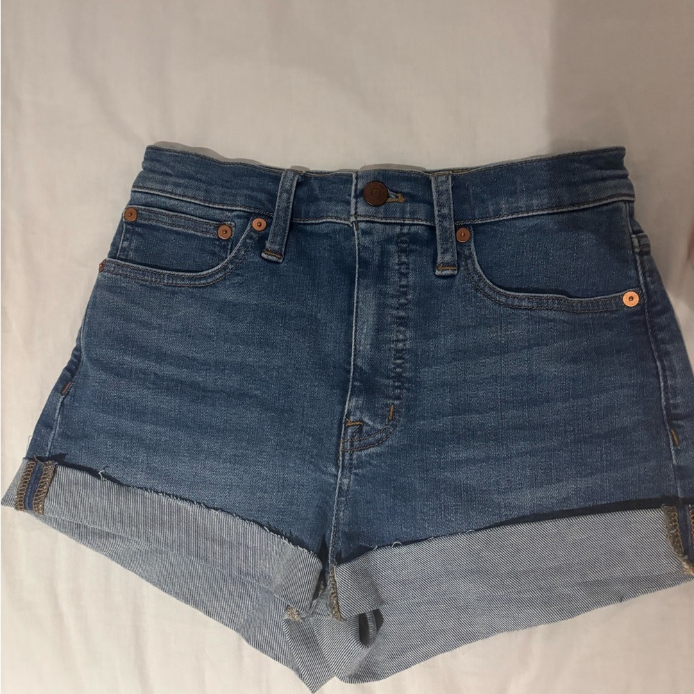 Madewell Blue Jean Shorts